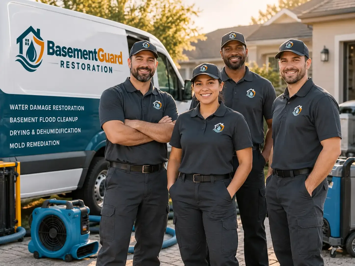 Basement Water Damage Restoration company in Lehr, ND